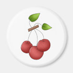 Cerises de pays · Cerises Magnets Pour Réfrigérateur
