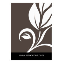 Certificat beige de chèque-cadeau de spa de salon  carte de visite