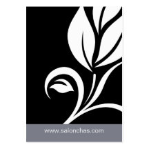 Certificat noir gris de chèque-cadeau de spa de sa modèle de carte de visite