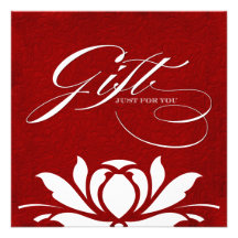 Certificat-prime chic de Lotus Invitation