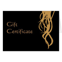 Certificat-prime de styliste cartes de vœux