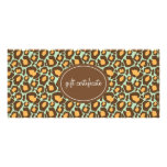 Certificat-primes de style de boutique d'empreinte cartes doubles
