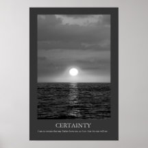Certitude Affiches