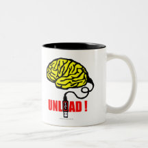 Cerveau à décharger tasse à café
