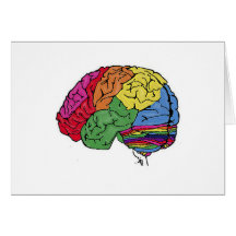 Cerveau d'arc-en-ciel carte