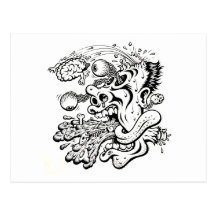 CERVEAU DE BARF CARTES POSTALES