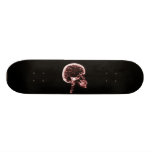CERVEAU DE CRÂNE DE RAYON X - ROUGE SKATEBOARDS CUTOMISABLES