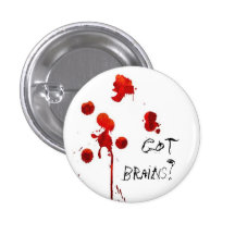 Cerveaux obtenus ? Le zombi a inspiré le Pin Badge