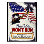 Ces couleurs, ne fonctionneront pas, Pearl Harbor Carte Postale