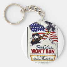Ces couleurs, ne fonctionneront pas, Pearl Harbor Porte-clefs