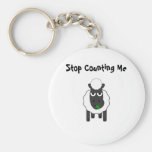 Cessez de me compter porte-clé