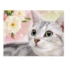 Cessez de sentir les roses carte postale
