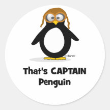 C'est capitaine Penguin Adhésifs