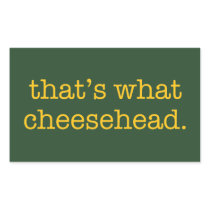 C'est ce qui Cheesehead autocollants