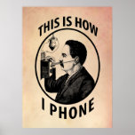 C'est comment je téléphone posters