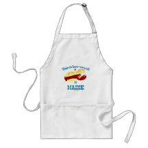 C'est comment nous tablier de petit pain de homard