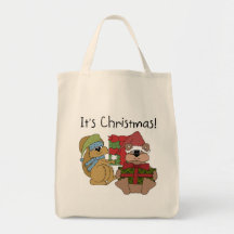 C'est des T-shirts et des cadeaux de Noël Sac En Toile