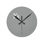 C'est horloge grise moderne horloges murales