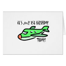 C'est mon ęr anniversaire aujourd'hui cartes de vœux