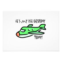 C'est mon ęr anniversaire aujourd'hui invitations