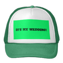 C'est mon mariage ! casquette de camionneur