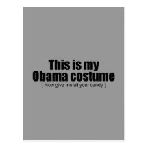 C'est mon Obama que le costume me donnent maintena Cartes Postales