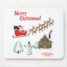 C'est Noël coloré ! Tapis De Souris