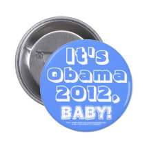 C'est Obama 2012, bébé ! Badge Avec Épingle