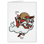 C'est Père Noël ! ! carte de voeux (d'aucun arrièr cartes