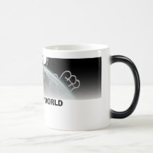 "C'est tasse Morphing du mon monde bizarre"
