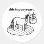c'est un autocollant de ponytoast