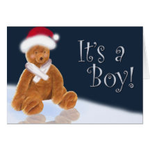 C'est un bébé de Noël Carte