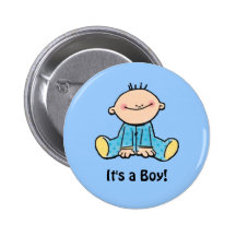 C'est un bouton de bande dessinée de garçon badge