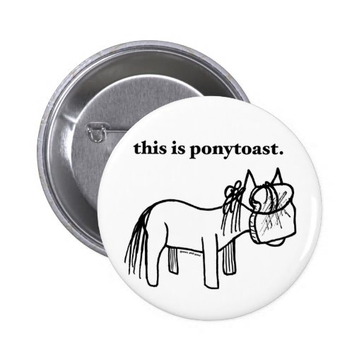 c'est un bouton de ponytoast badge