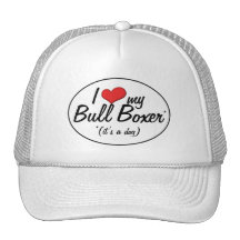 C'est un chien ! J'aime mon boxeur de Taureau Casquettes De Camionneur