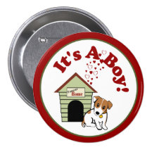C'est un garçon ! Bouton Pin's Avec Agrafe