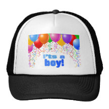 C'est un garçon ! casquettes