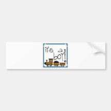 C'est un garçon ! Conception de train Adhésif Pour Voiture