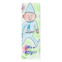 , C'est un GARÇON ! ! ! Modèle De Carte De Visite