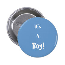 C'est un garçon ! Pin Badges Avec Agrafe