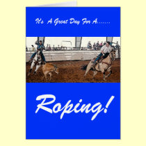 C'est un jour splendide pour Roping ! cartes