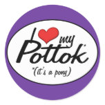 C'est un poney ! J'aime mon Pottok