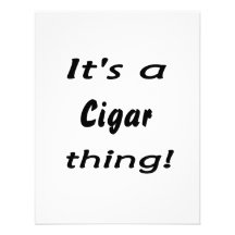 C'est une chose de cigare ! invitation personnalisée