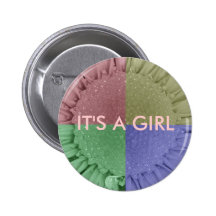C'est UNE FILLE Badges Avec Agrafe