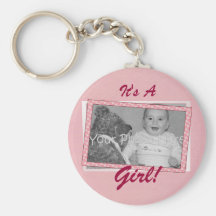C'est une fille ! Keychain Porte-clefs