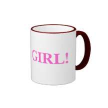 C'est UNE FILLE ! Mugs