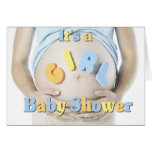 C'est une invitation de baby shower de fille cartes de vœux