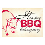 C'est une invitation épicée de fête d'anniversaire