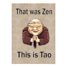 C'était zen, ceci est Tao Faire-part Personnalisé