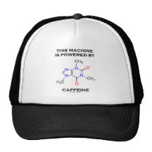 Cette machine est actionnée par la caféine (la mol casquettes de camionneur